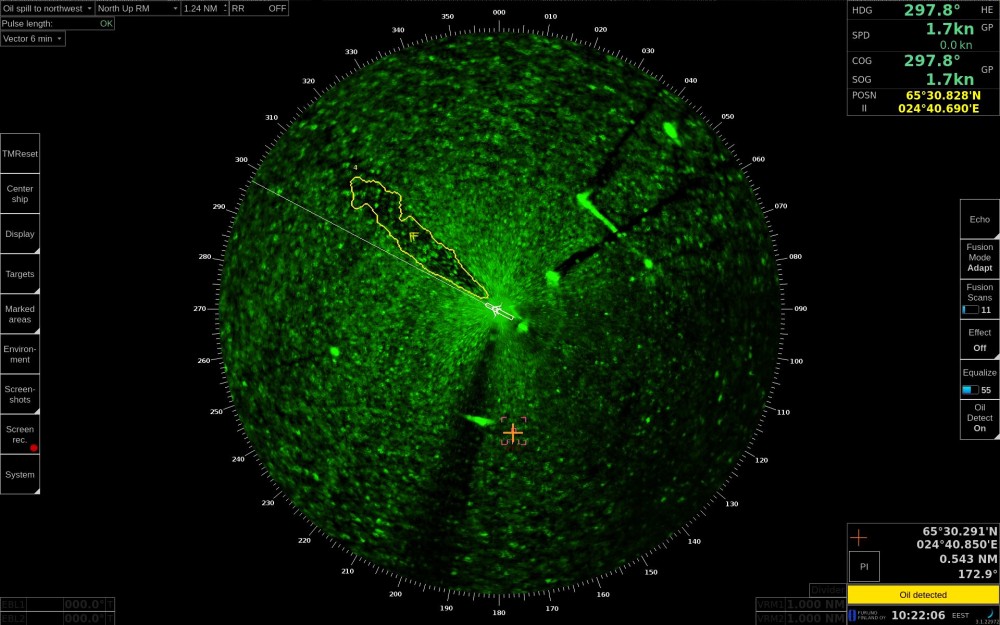 New software for ice and oil radars