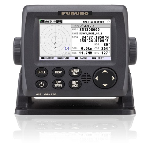 Furuno FA-170 AIS-laite saattaa häiritä muita VHF-kanavia