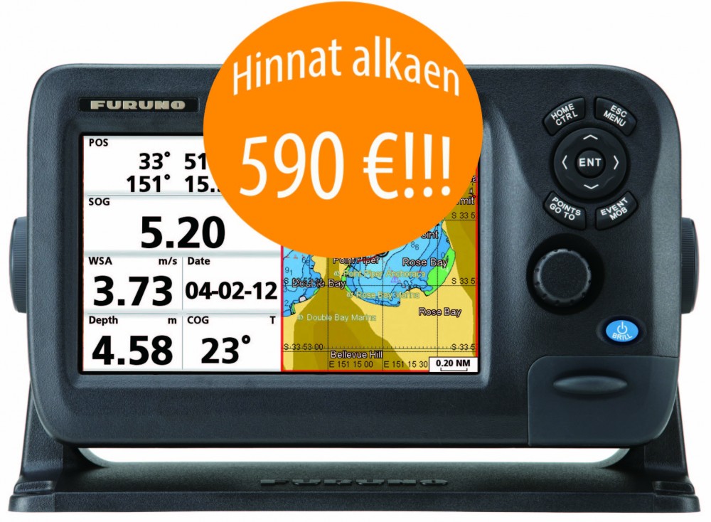 Furuno karttaplotterit alkaen 590 €!