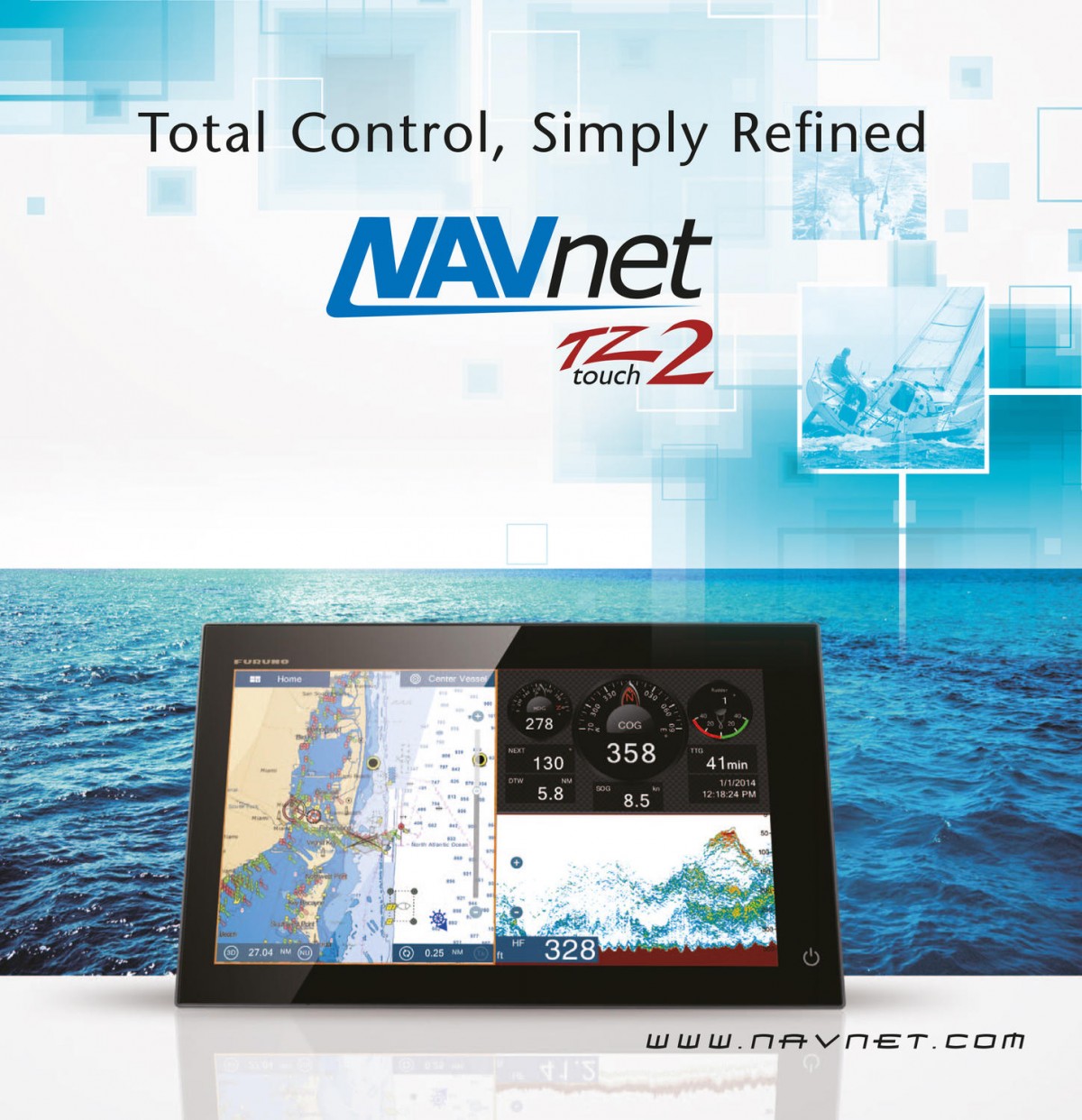 NavNet TZtouch2 monitoiminäyttö navigointiin on julkaistu