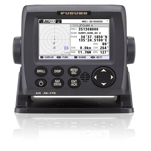 Furuno FA-170 AIS-laite saattaa häiritä muita VHF-kanavia